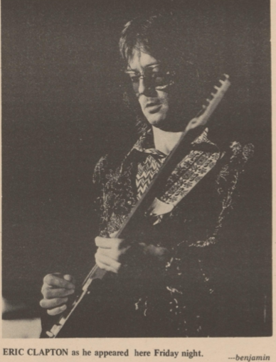 Derek and the Dominoes / Toe Fat @ SUNY Albany Gym (October 30, 1970)