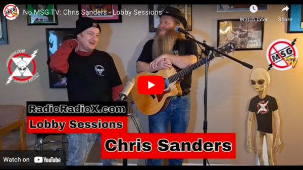 Chris Sanders @ RadioRadioX Lobby (April 9, 2024)