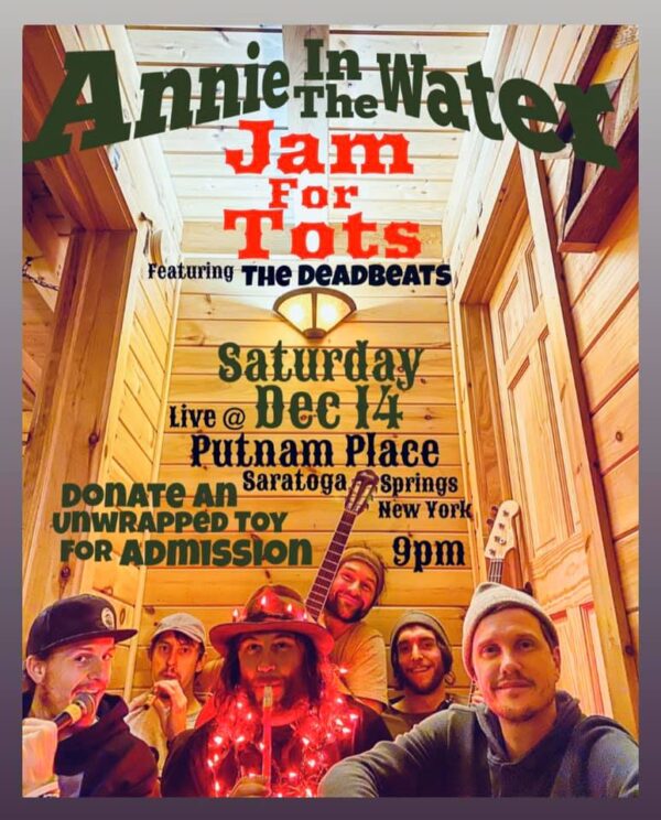 “Jam for Tots” with Annie in the Water / The Deadbeats @ Putnam Place (December 14, 2019)