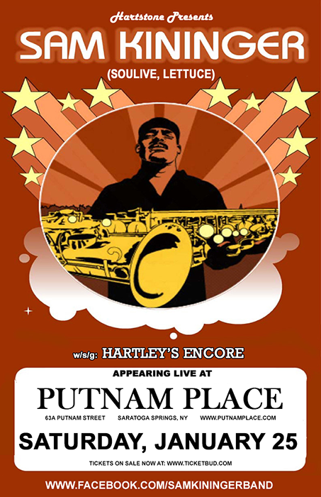 Sam Kininger / Hartley’s Encore @ Putnam Place (January 25, 2020)