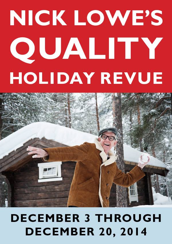 “Nick Lowe’s Quality Holiday Revue” @ The Egg (Swyer Theatre) (December 19, 2014)