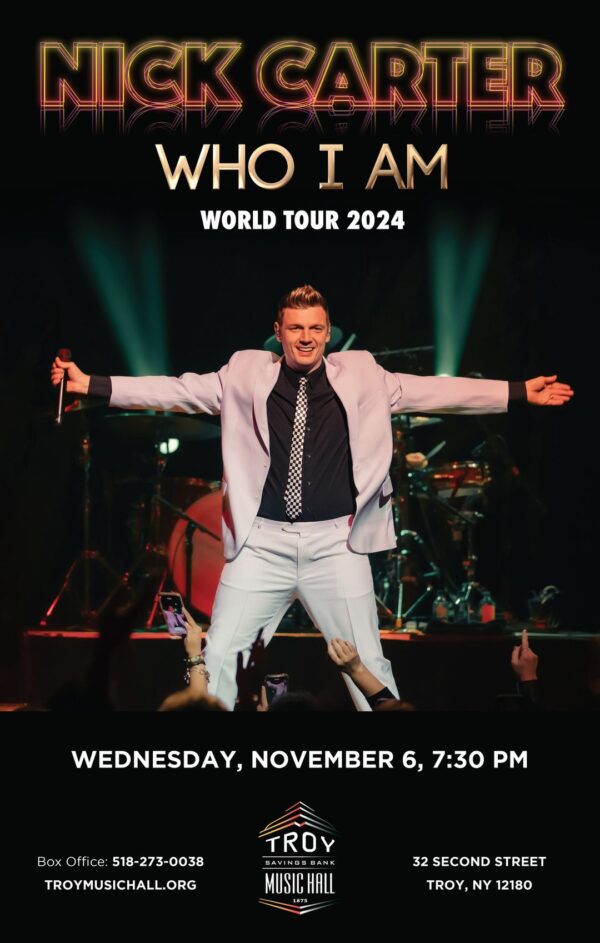 Nick Carter / Jordan Bolch @ Troy Savings Bank Music Hall (November 6, 2024)