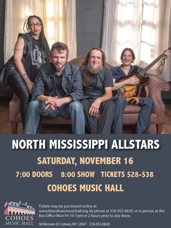 North Mississippi Allstars @ Cohoes Music Hall (November 16, 2019)