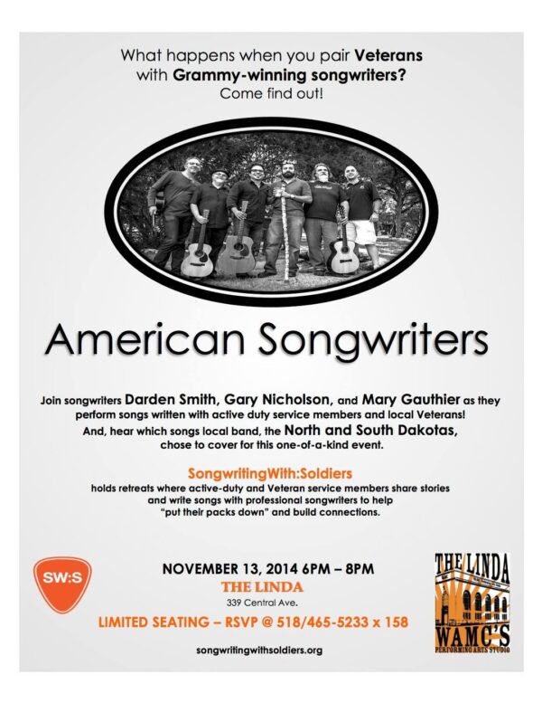 “SongwritingWith:Soldiers” @ The Linda (November 13, 2014)