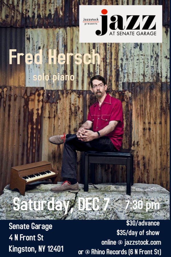 Fred Hersch @ Senate Garage (December 7, 2019)