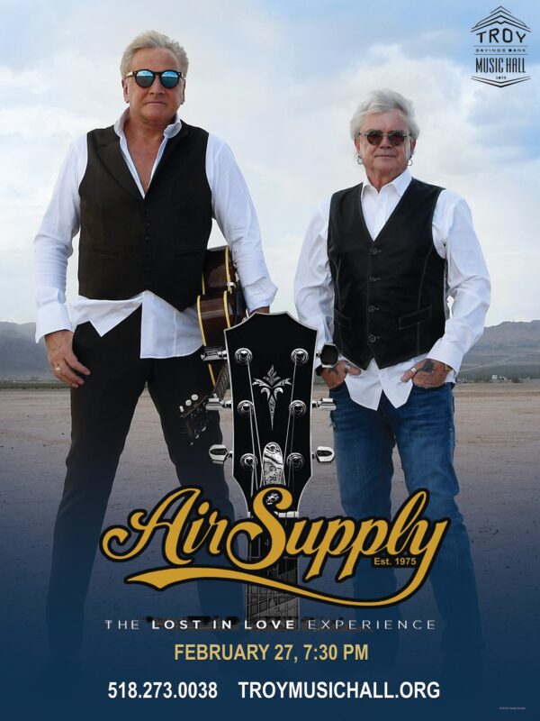 Air Supply @ Troy Savings Bank Music Hall (February 27, 2020)