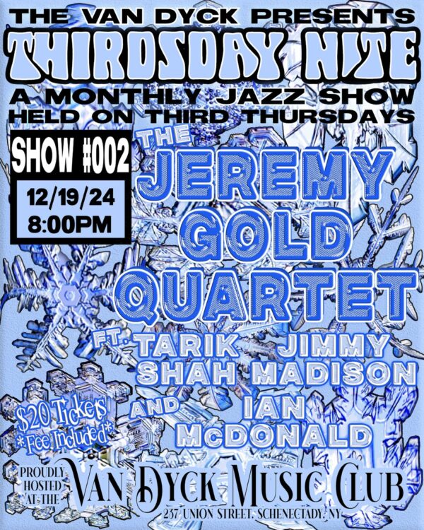 Jeremy Gold Quartet @ Van Dyck (December 19, 2024)