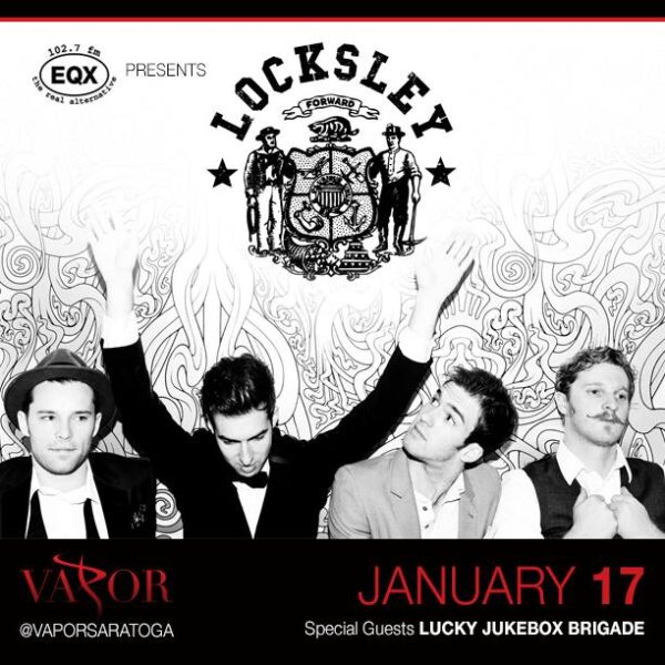 Locksley / Lucky Jukebox Brigade @ Vapor (January 17, 2015)