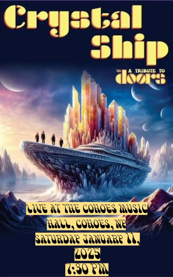 Crystal Ship @ Cohoes Music Hall (January 11, 2025)
