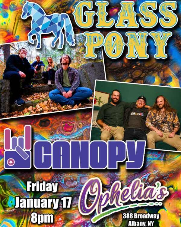 Glass Pony / Canopy @ Ophelia’s (January 17, 2025)