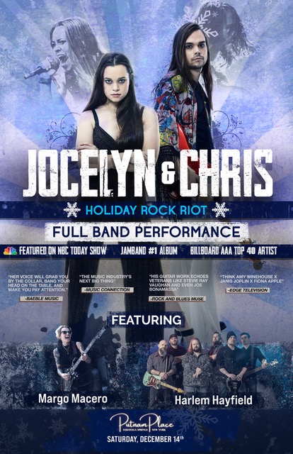 Jocelyn and Chris / Harlem Hayfield / Margo Macero @ Putnam Place (December 14, 2024)