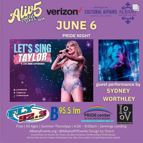 Let’s Sing Taylor / Sydney Worthley @ Alive at Five (June 6, 2024)