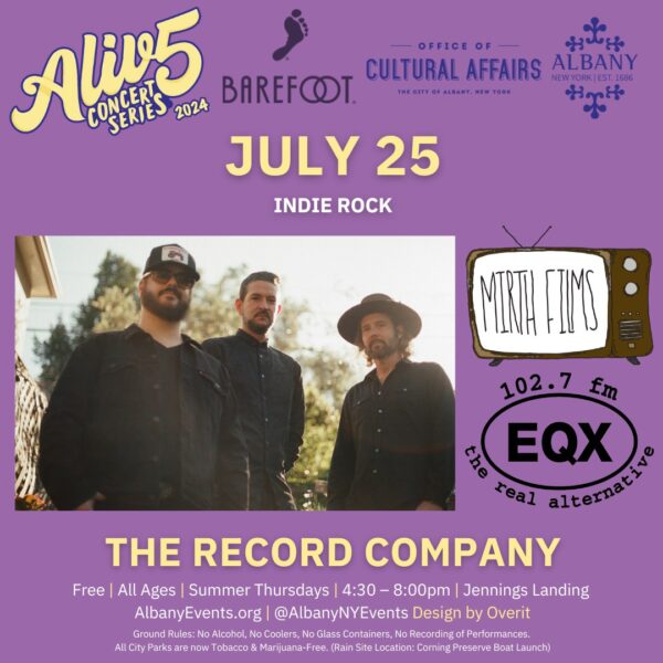The Record Company / Sirsy @ Alive at Five (July 25, 2024)