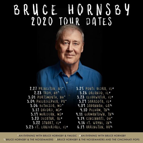 Bruce Hornsby & yMusic @ Troy Savings Bank Music Hall (February 28, 2020)