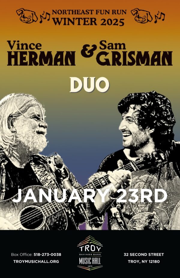 Vince Herman & Sam Grisman @ Troy Savings Bank Music Hall (January 23, 2025)