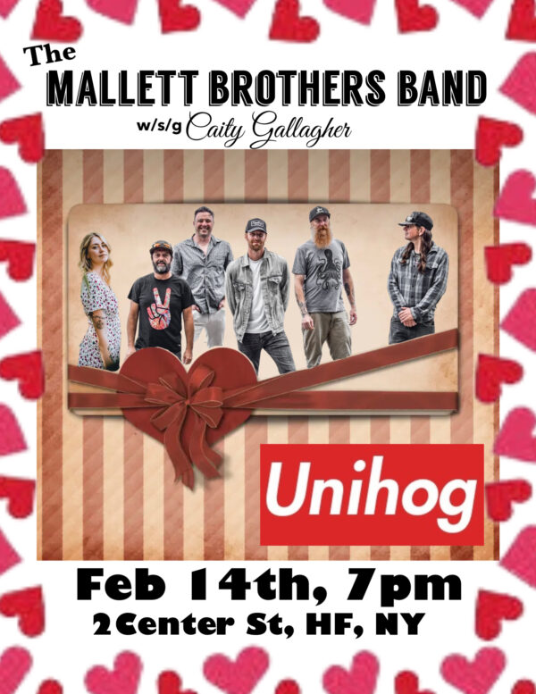 The Mallett Brothers / Caity Gallagher @ Unihog (February 14, 2025)