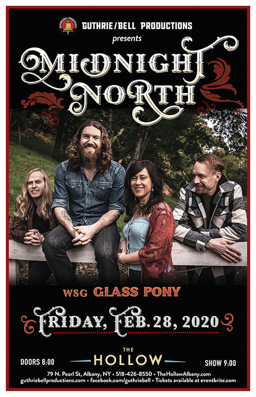 Midnight North / Glass Pony @ The Hollow (February 28, 2020)