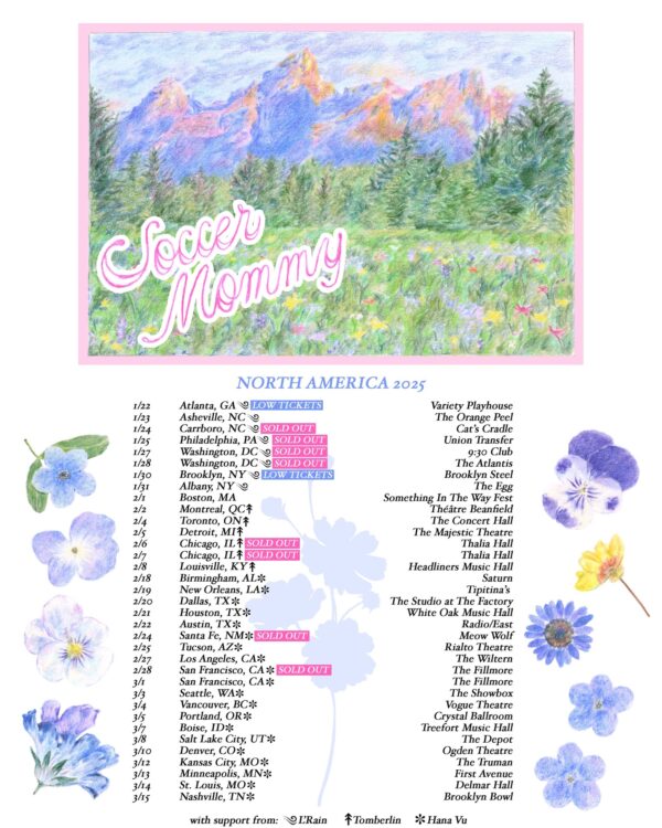 Soccer Mommy / L’Rain @ The Egg (Hart Theatre) (January 31, 2025)