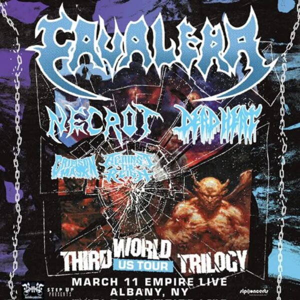 Cavalera Conspiracy / Necrot / Dead Heat / Crimson Mask / Against the Reign @ Empire Live (March 11, 2025)