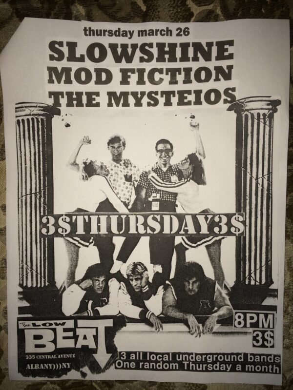 Slowshine / Mod Fiction / the Mysteios @ the Low Beat (March 26, 2015)