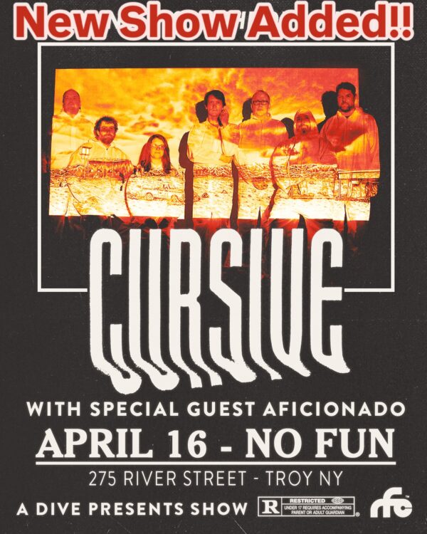 Cursive / Aficionado @ No Fun (April 16, 2025)