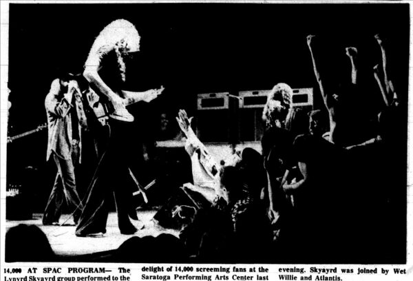 Lynyrd Skynyrd / Wet Willie / Atlantis @ Saratoga Performing Arts Center (June 17, 1975)