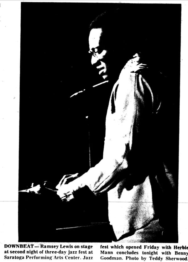 Ramsey Lewis @ Saratoga Performing Arts Center (June 21, 1975)