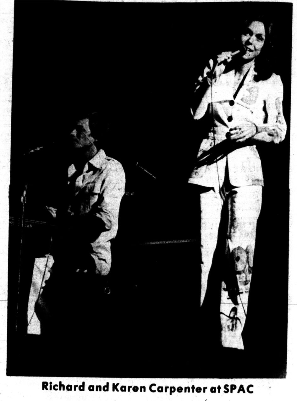 The Carpenters / Neil Sedaka / Skiles and Henderson @ Saratoga Performing Arts Center (July 27, 1975)