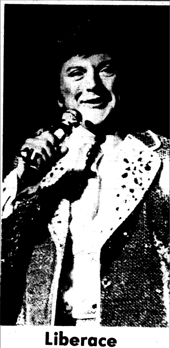 Liberace / Scotty Plummer / Mr. Electric @ Saratoga Performing Arts Center (August 3, 1975)
