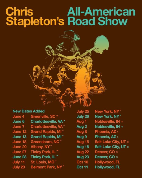 Chris Stapleton / Maggie Rose @ MVP Arena (June 20, 2025)