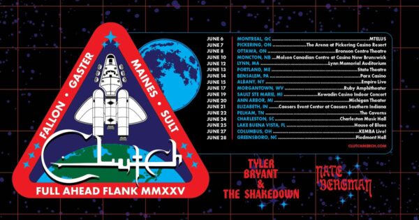 Clutch / Tyler Bryant and the Shakedown / Nate Bergman @ Empire Live (June 15, 2025)