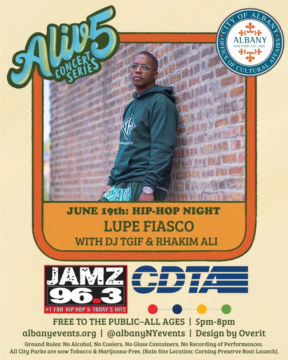 Lupe Fiasco / DJ TGIF / Rhakim Ali @ Alive at Five (June 19, 2025)