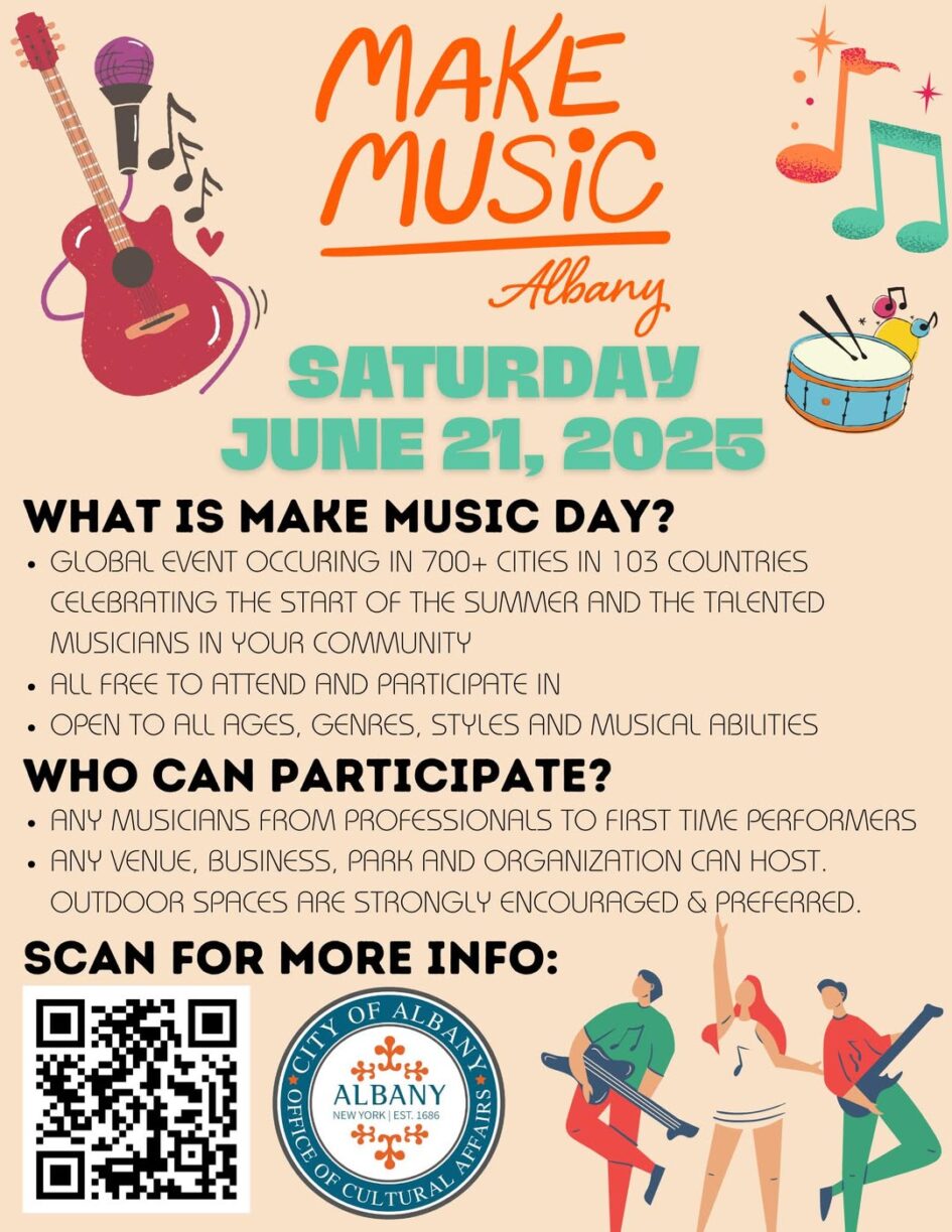 “Make Music Albany” @ Various Locations, Albany (June 21, 2025)