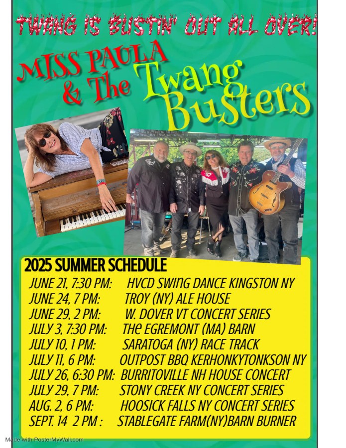 Miss Paula and the Twangbusters @ the Ale House (June 24, 2025)