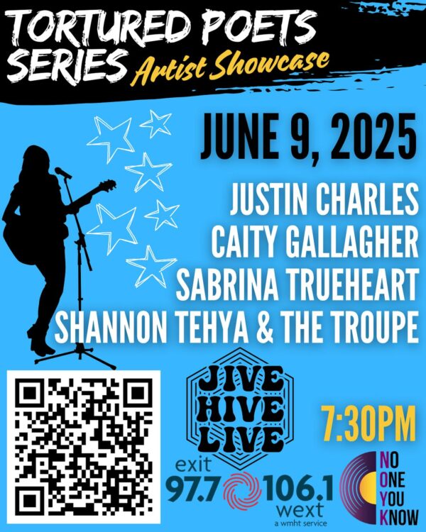 Shannon Tehya and the Troupe / Caity Gallagher / Sabrina Trueheart / Justin Charles @ Jive Hive Live (June 9, 2025)