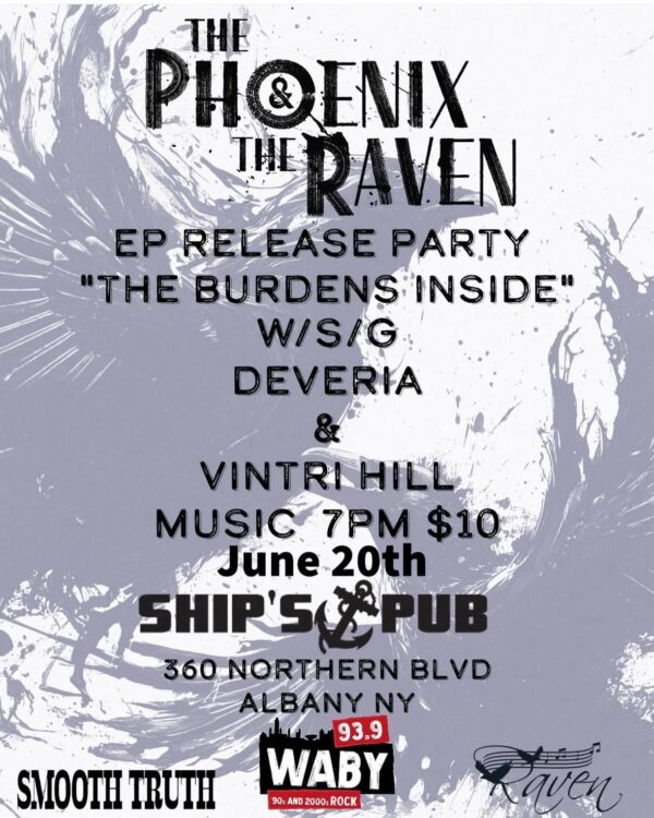 The Phoenix and the Raven / Deveria / Scumville / VinTri Hill @ Ship’s Pub (June 20, 2025)