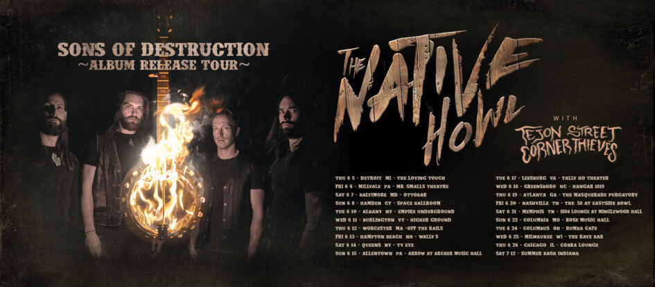 The Native Howl / Tejon Street Corner Thieves / Michael Francis McCarthy @ Empire Underground (June 10, 2025)