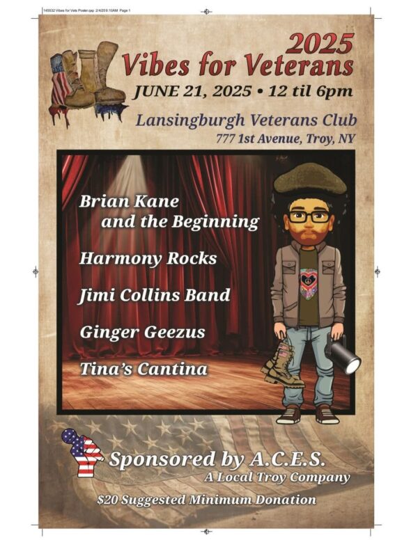 “Vibes for Veterans” @ Lansingburgh Veterans Club (June 21, 2025)