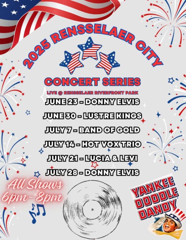 Band of Gold @ Rensselaer’s Riverfront Park (July 7, 2025)