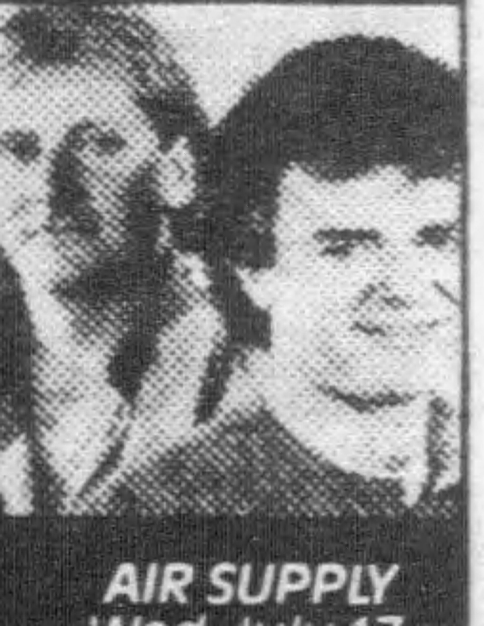 Air Supply @ Saratoga Performing Arts Center (July 14, 1985)