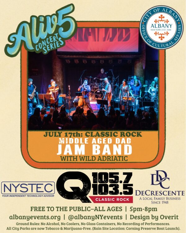 Middle Aged Dad Jam Band / Wild Adriatic @ Alive at Five (July 17, 2025)