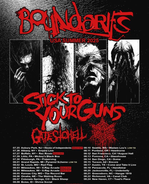 Boundaries / Stick to Your Guns / Gates to Hell / Psycho-Frame @ Empire Live (July 26, 2025)