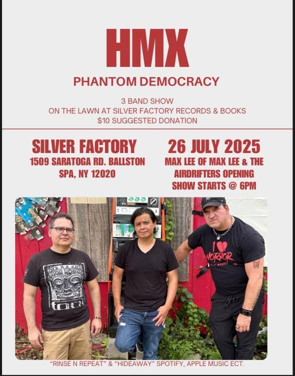 HMX / Max Lee @ Silver Factory Records (July 26, 2025)