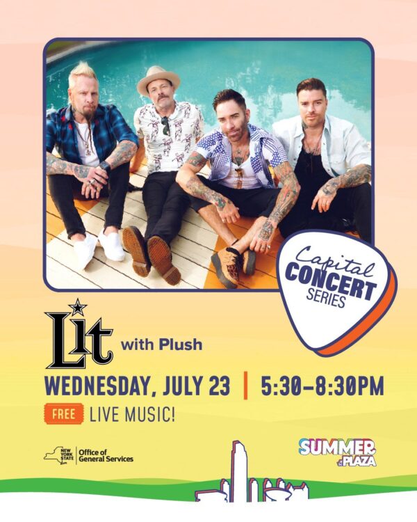 Lit / Plush @ Empire State Plaza (July 23, 2025)