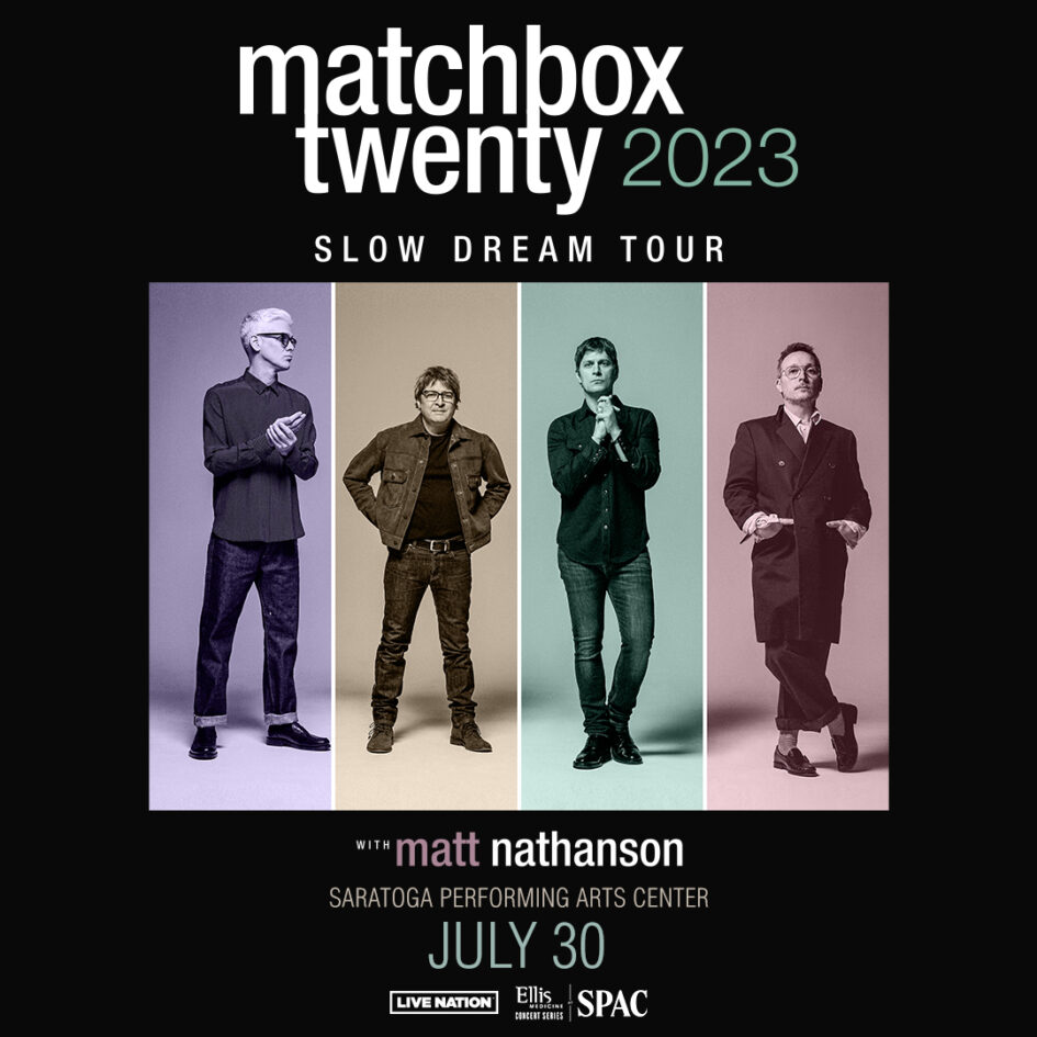Matchbox 20 / Matt Nathanson @ Saratoga Performing Arts Center (July 30, 2023)
