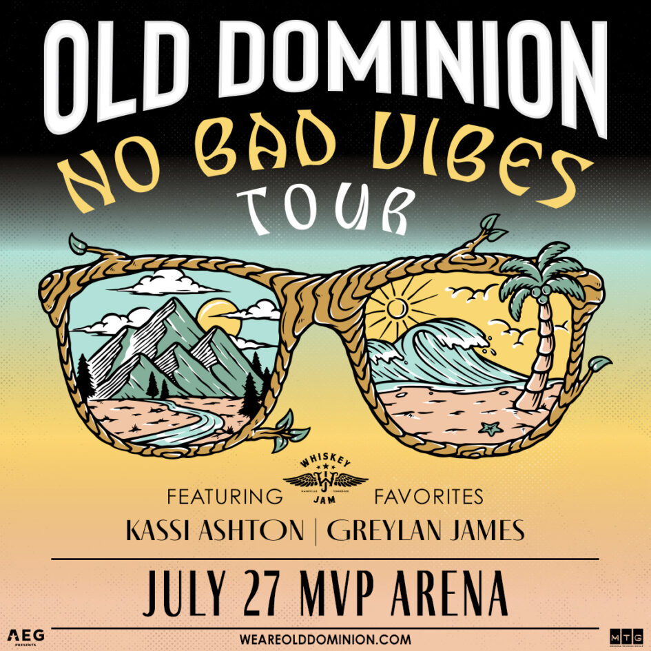 Old Dominion / Kassi Ashton / Greylan James @ MVP Arena (July 27, 2023)