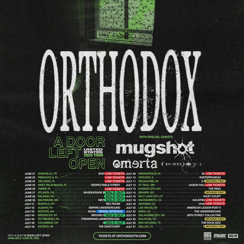 Orthodox / Mugshot / Omerta / Fromjoy / Torn Out @ Empire Underground (July 2, 2025)
