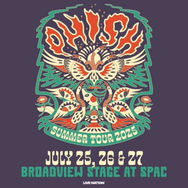 Phish @ Saratoga Performing Arts Center (July 25 – 27, 2025)
