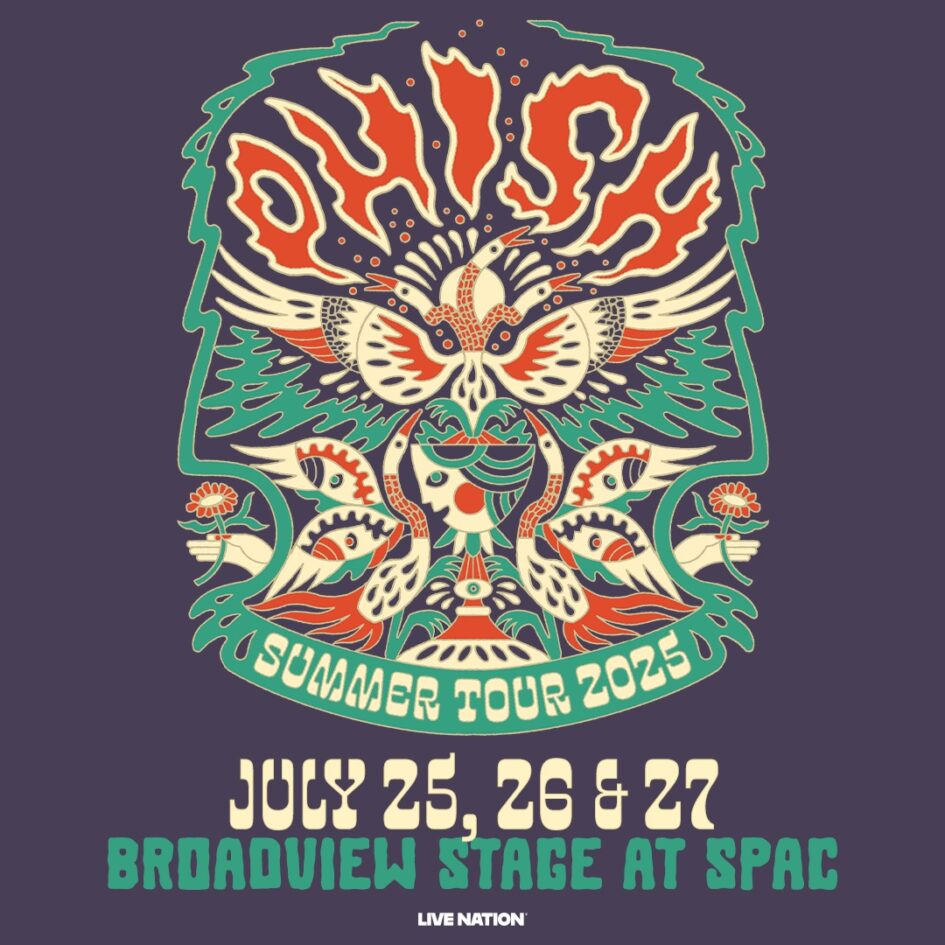 Phish @ Saratoga Performing Arts Center (July 25 – 27, 2025)
