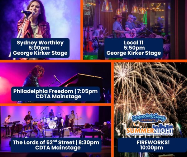 “Schenectady County SummerNight” @ Downtown Schenectady (July 11, 2025)